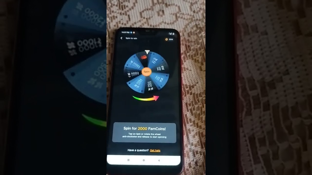 i got 2000 rs😯 by fampay / fampay money spin / #shorts #viral #shortvideo #fampay #fampaymoneyspin