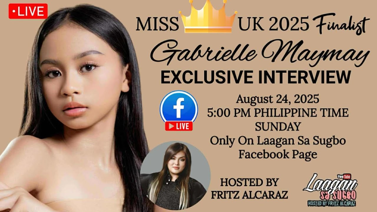 Miss Teen Universe UK Finalist 2025 Exclusive Interview - Gabrielle Maymay