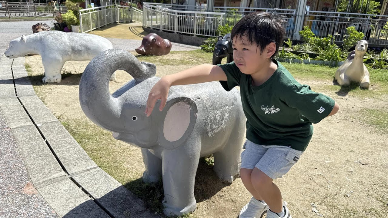 レオくんがおでかけしてみた！沖縄こどもの国！ Part48 レオスマイル