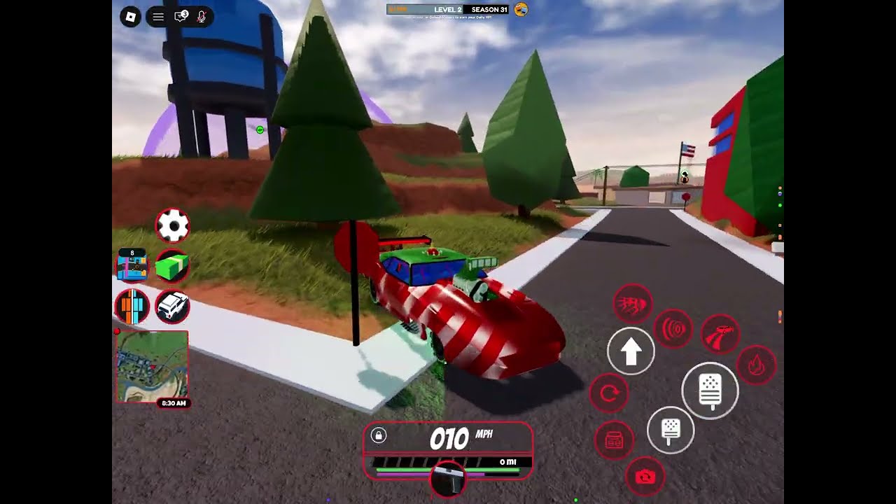 I gamble to a new bluebird and grind in Roblox jailbreak and new season 31