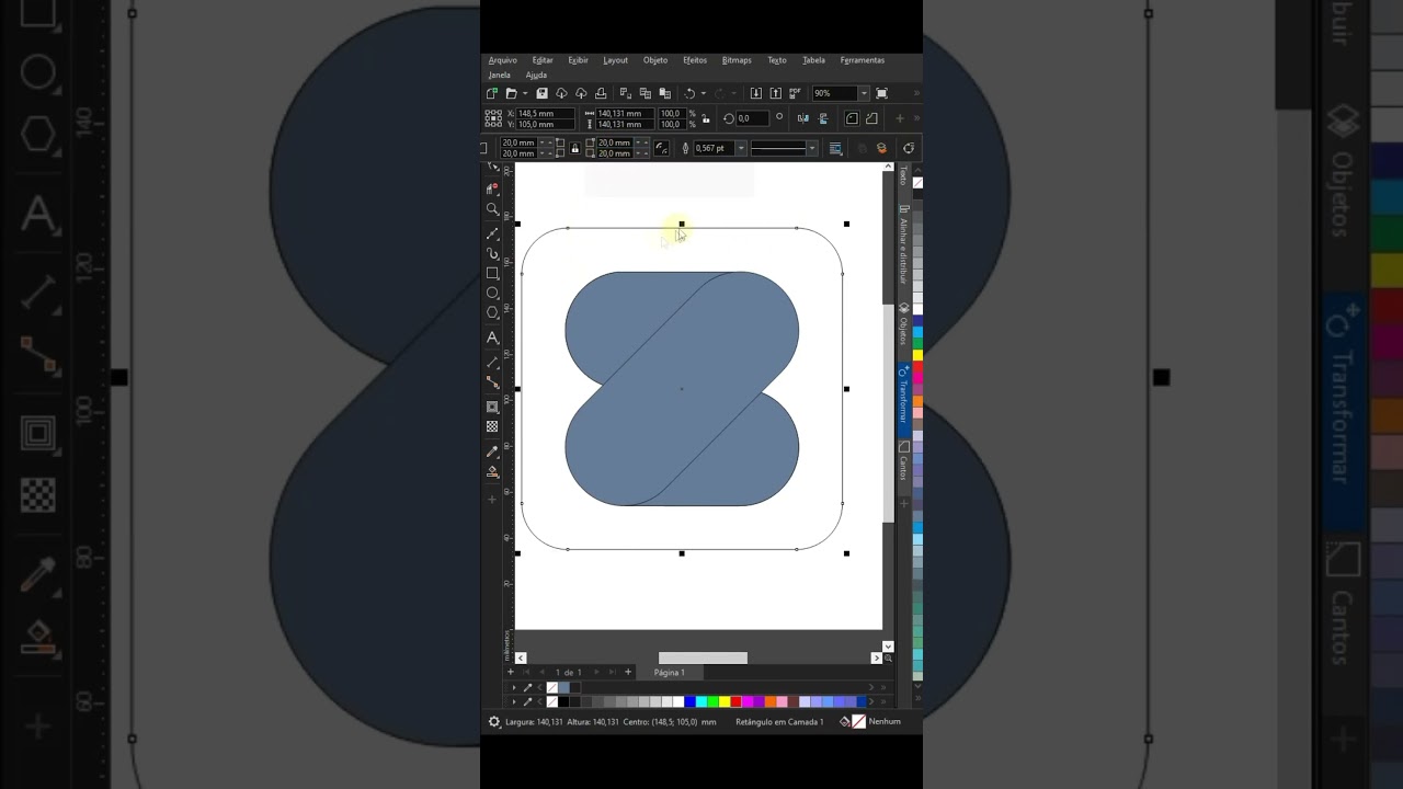 Vetorizando com o Corel Draw 🔥 #designgr&aacute;fico #criatividade #vector #designer
