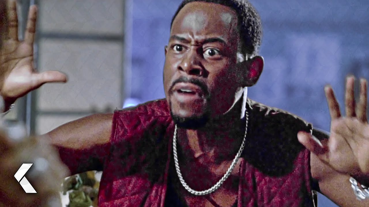 Marcus Impersonates Mike Lowrey Scene - Bad Boys (1995) Will Smith, Martin Lawrence