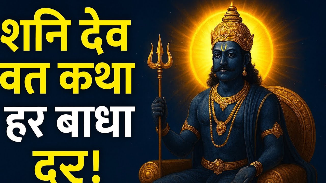 शनिदेव महाराज की पावन व्रत कथा | @omras7  किस्मत बदल देने वाली दिव्य कहानी | Shani Dev Vrat Katha
