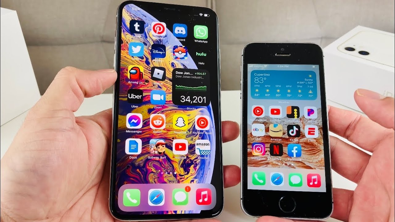 iPhone XS Max vs iPhone SE (1st GEN): Full Comparison Review