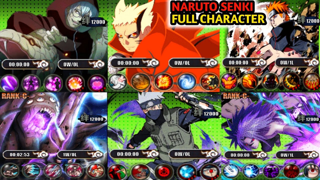 Naruto Senki Crazy Mod Download Naruto Senki Full Character No Cooldown 2025