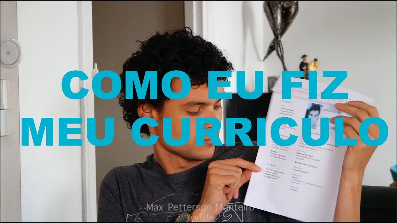 COMO ADMINISTRAR TRABALHO E FACULDADE NA FRANÇA + MEU CURRÍCULO