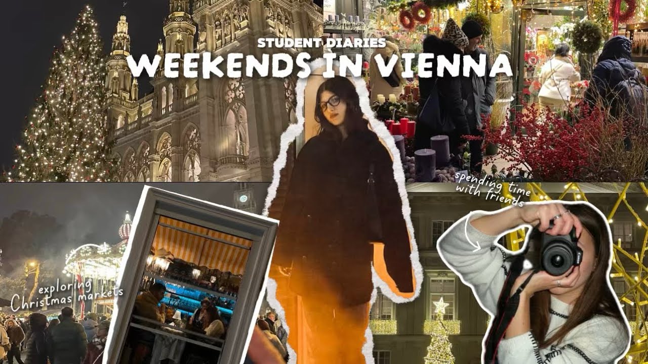 VIENNA is already celebrating Christmas 🎄 | weekly vlog from a student 