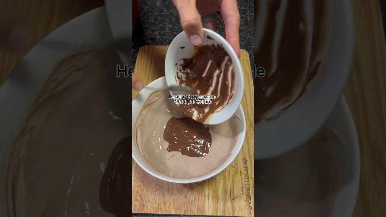 🍫 Chocolate Ice Cream… but HOMEMADE.