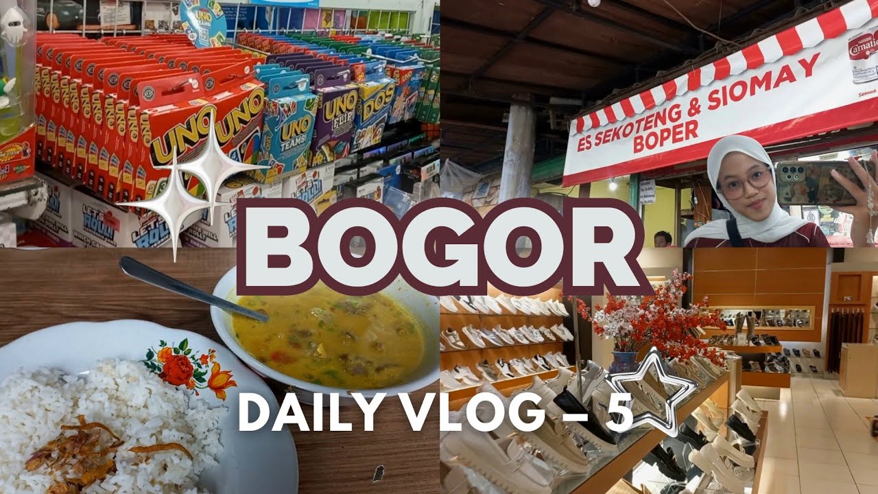 DAILY VLOG — 5 | BOGOR W/ FAM 🍽🍲