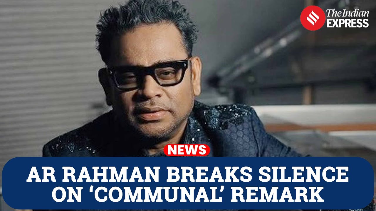 AR Rahman Responds to Controversy Over &ldquo;Communal&rdquo;Remark:Never Wished To Cause Pain