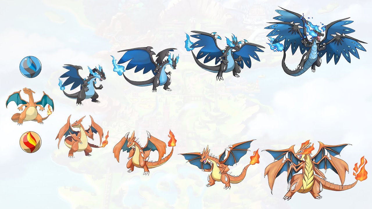 The Ultimate Evolution Form Of All Starters Pokémon (Gen 1 - Gen 8)