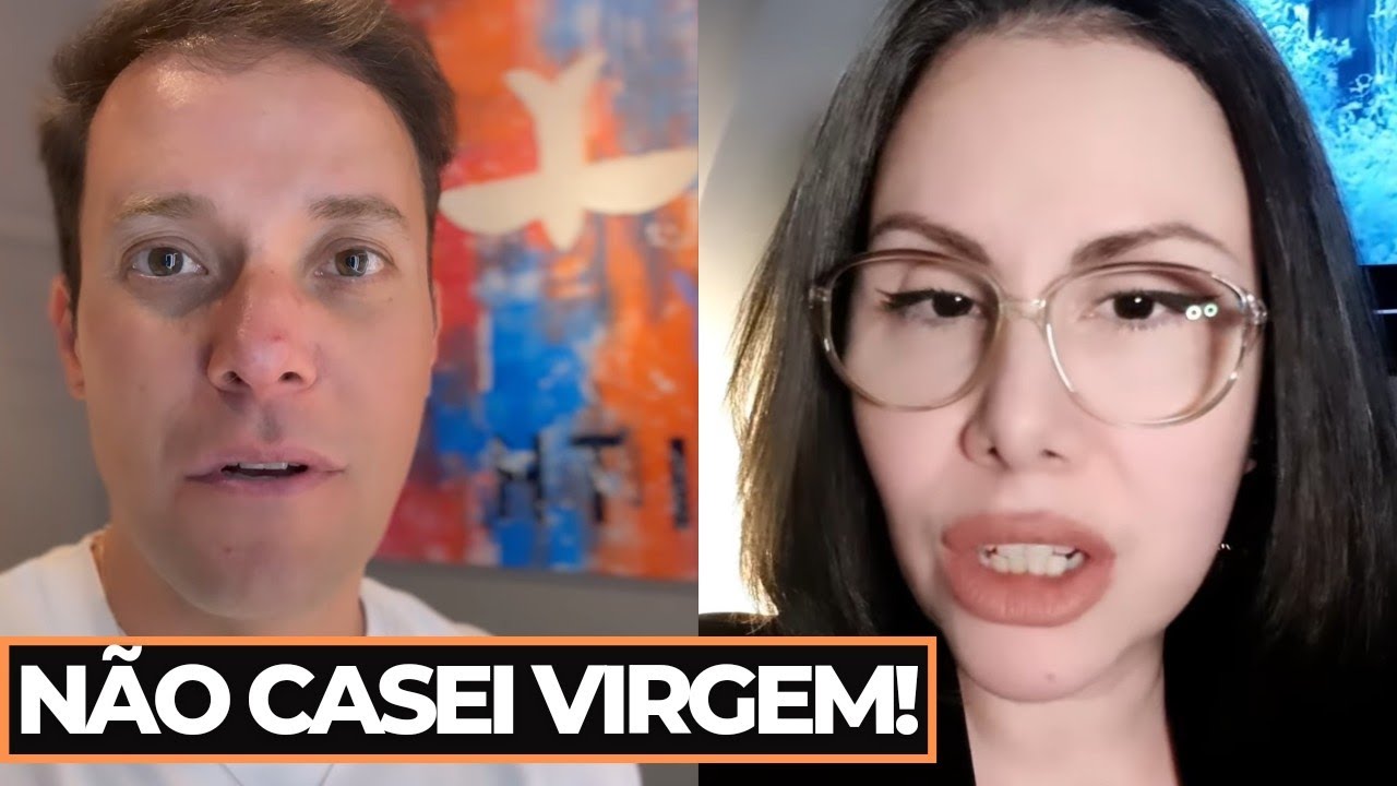 Pr André Valadão revela que não casou virgem e Sarah Sheeva diz que há 22 anos não tem relações