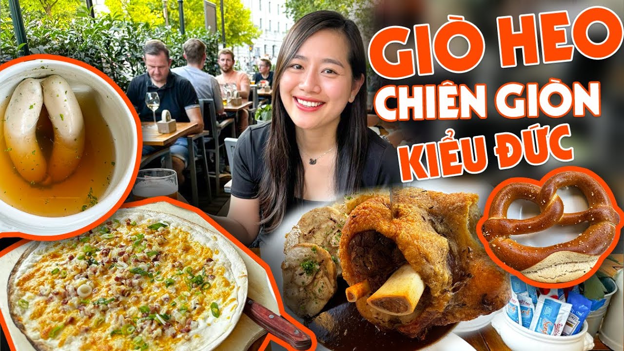 Trở lại ĐỨC | Lên Tháp Truyền Hình Berlin cao nhất nước Đức, Ăn Giò Heo Chiên Giòn | ÁNH KUA
