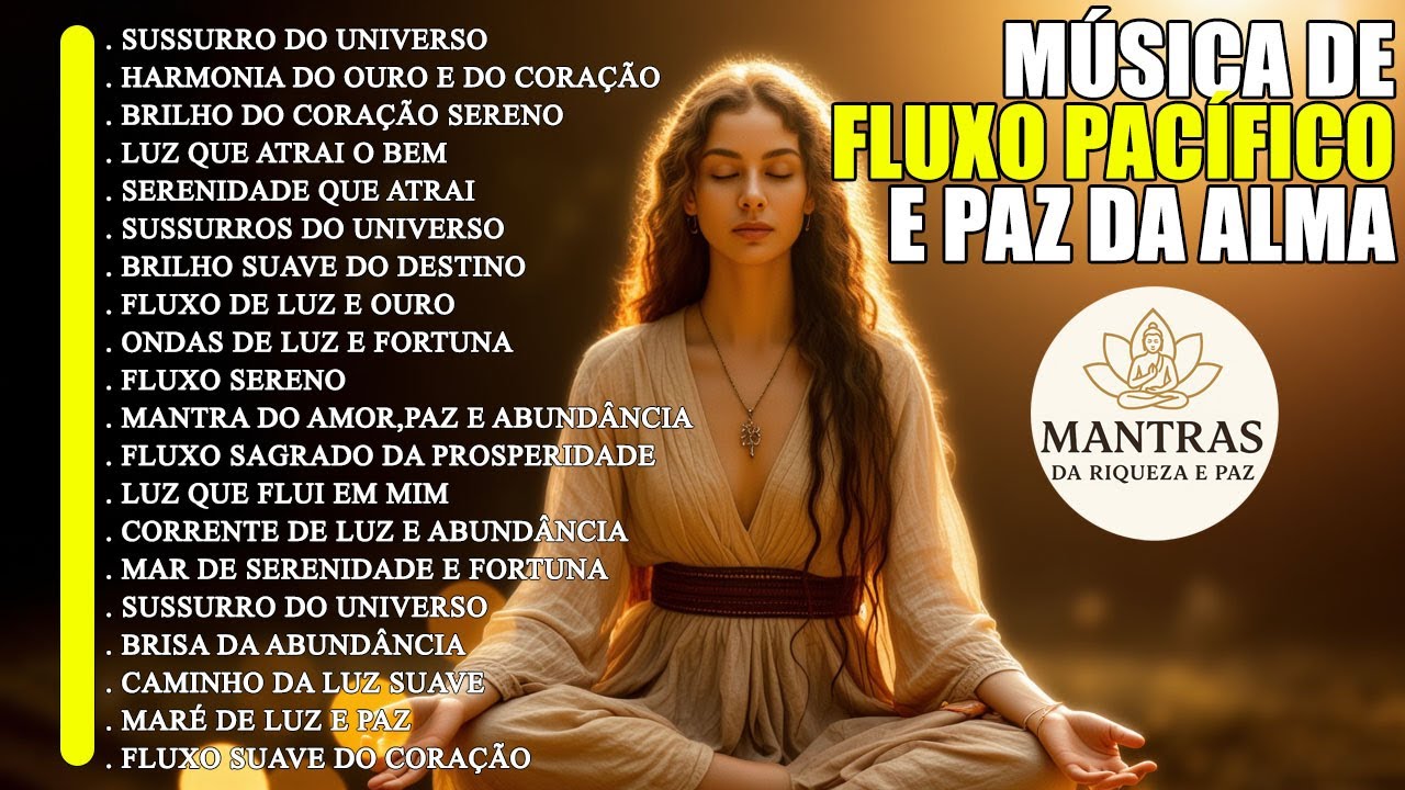 TUDO O QUE É MEU CHEGA COM LEVEZA, ATRAIO PAZ E RIQUEZA | Mantra do DINHEIRO e PAZ