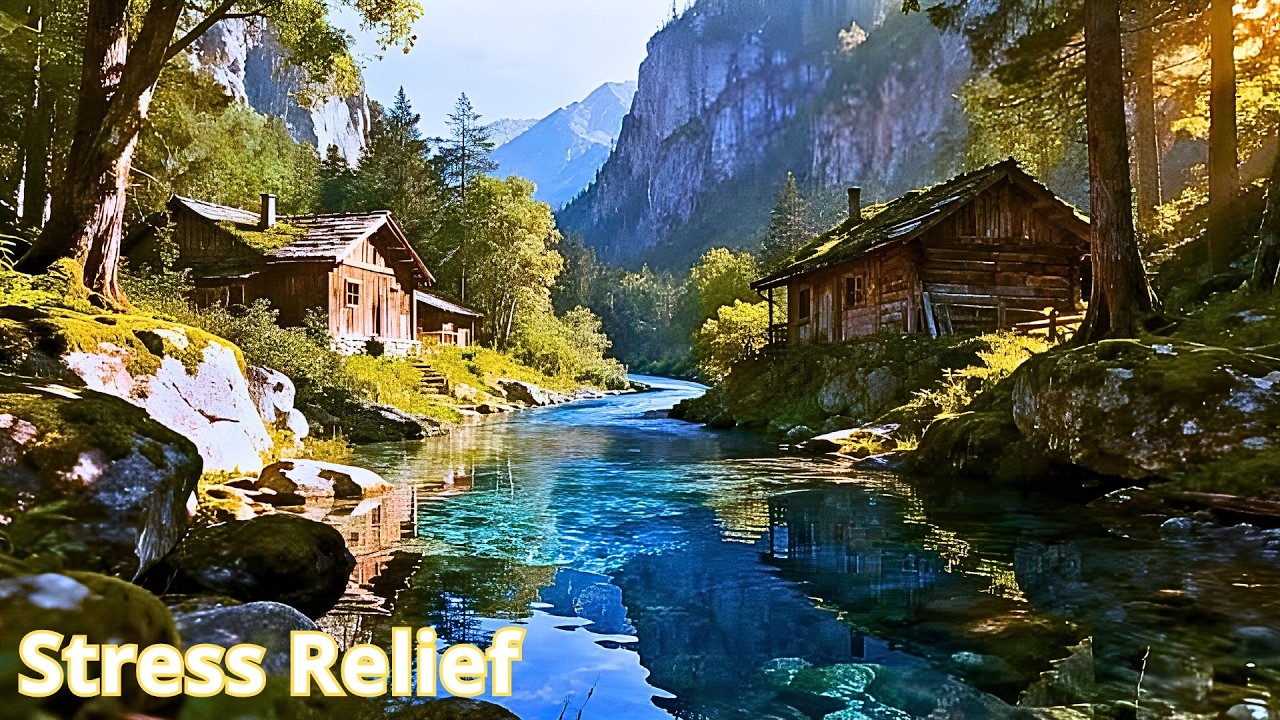 🍃 Beautiful Relaxing Music Stress Relief - Soothing Nature to Stop Overthinking & Anxiety 🍃#relax
