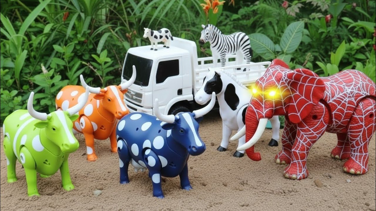 WADIDAU 💓🤩‼️AMAZING WALKING MINI COW AND ELEPHANT 🐄🐮🐘🐪‼️LOVELY COW‼️POTONG SAPI‼️COW VIDEO‼️ COW 