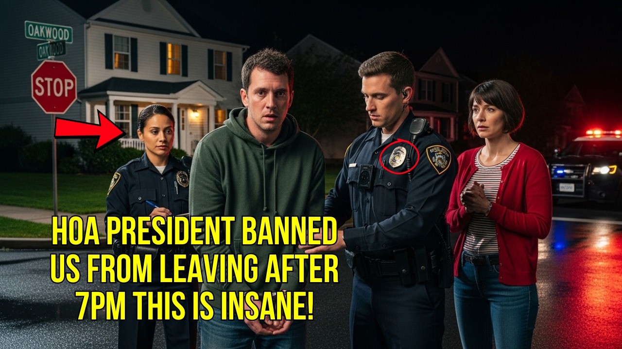 HOA Karen Banned My Family From Leaving After 7PM—I'm NOT Even a Member! That’s a CRIME!