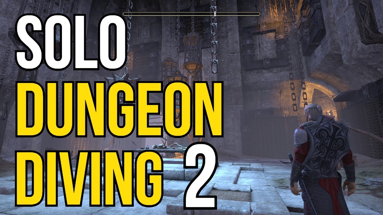 ESO SOLO Dungeon Diving 🗡🛡 - HYBRID TEMPLAR Edition!