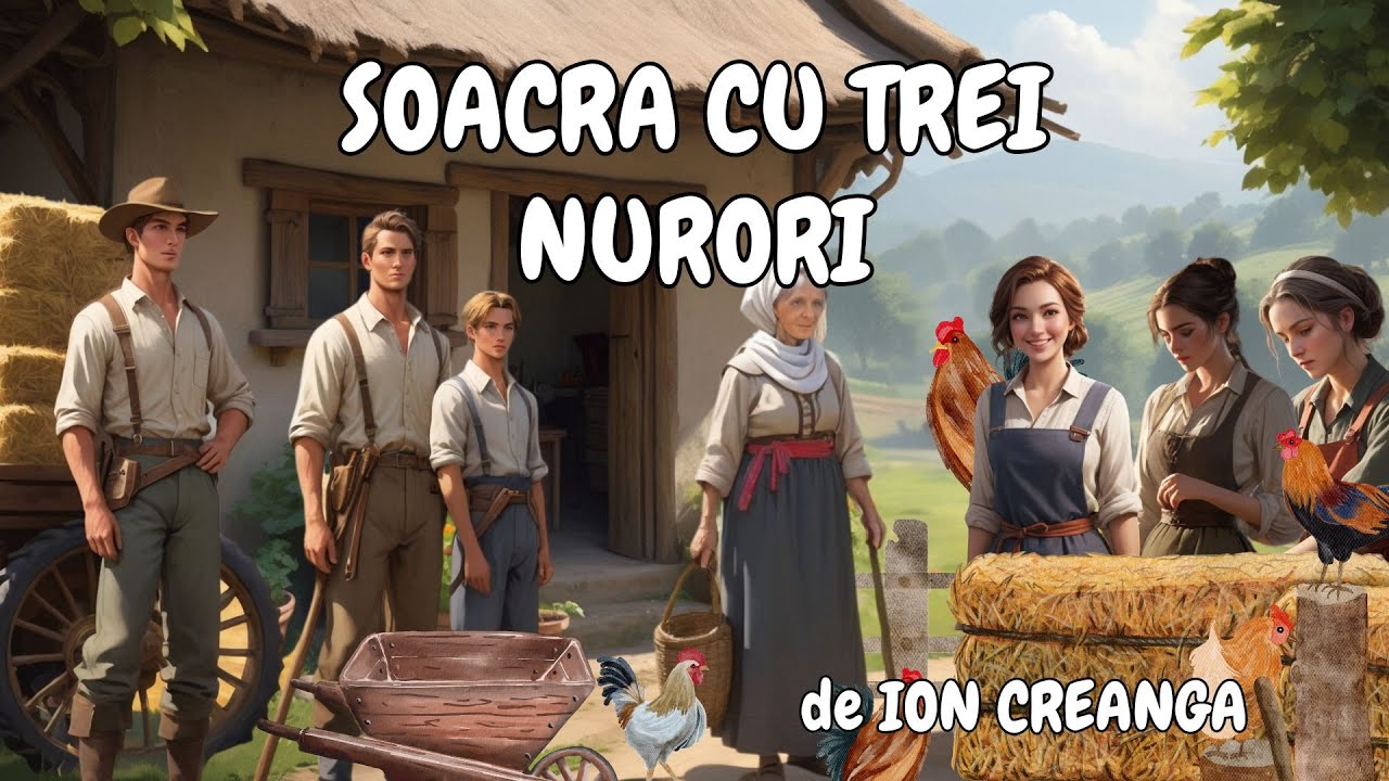 👦 Soacra cu trei nurori | Povesti pentru copii | Ion Creanga | Basme | Povesti romanesti 👦