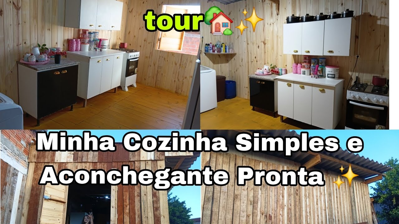🏡✨tour pela Minha Casa Nova de Madeira por dentro e por fora 