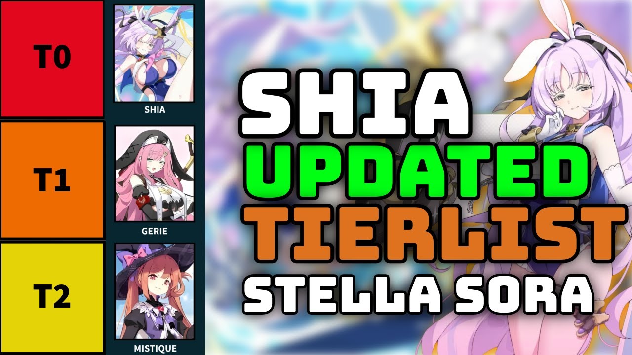Stella Sora UPDATED Tier List - Where Does Shia Rank?