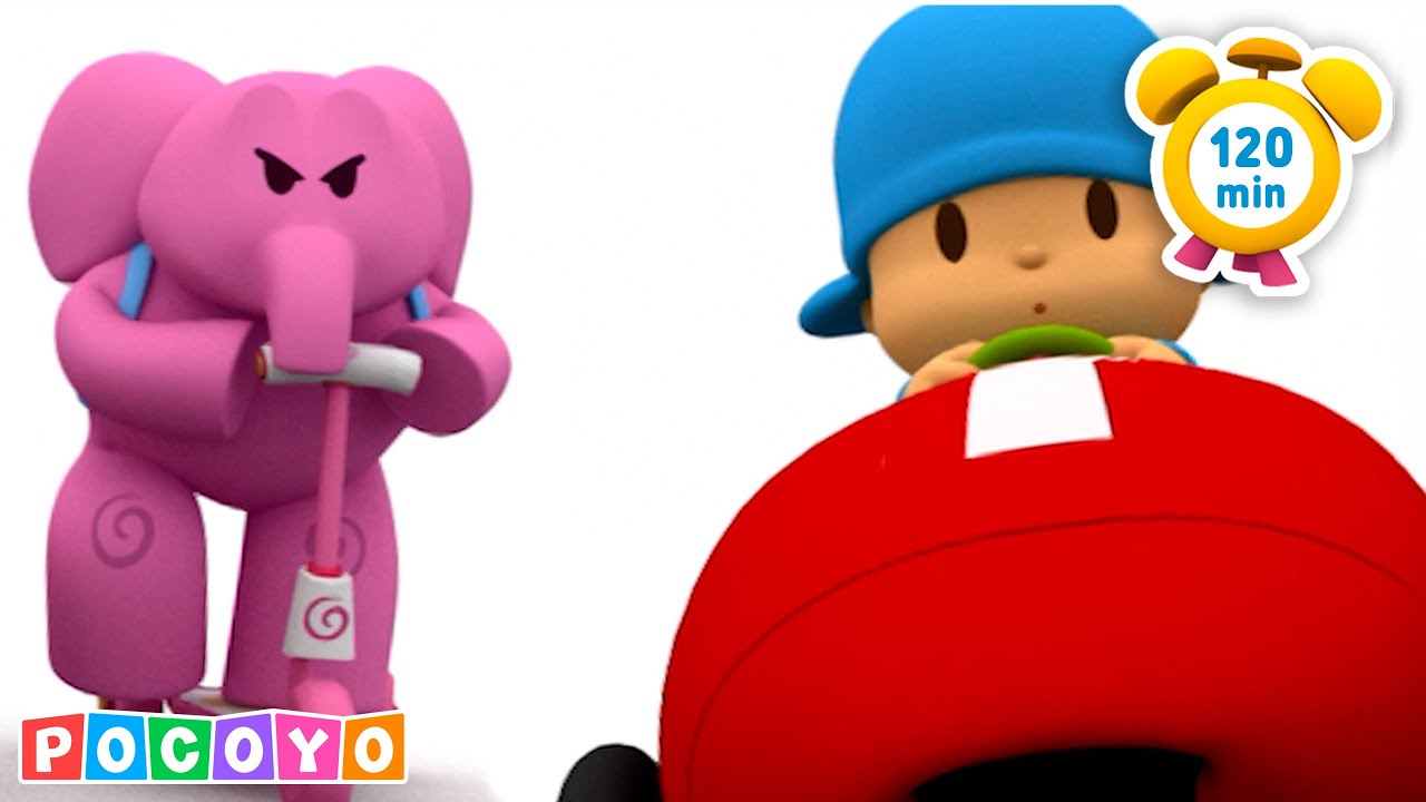 🏎️ Három, kettő, egy...versenyezzünk! Pocoyo autója[120 perc] POCOYO MAGYARUL | Rajzfilm gyerekeknek