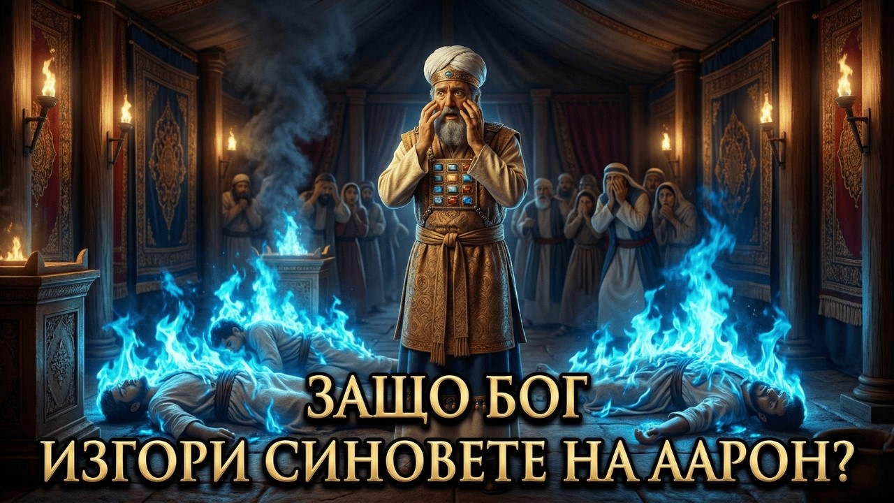 Защо Бог ИЗГОРИ ЖИВИ синовете на Аарон? | Неразказаната истина за Надав и Авиуд