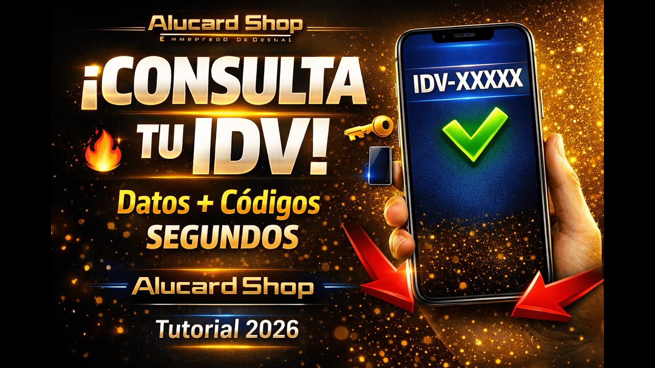 Consulta tu IDV de Alucard Shop: Correo, Contraseña y Códigos de Acceso (Tutorial 2026)