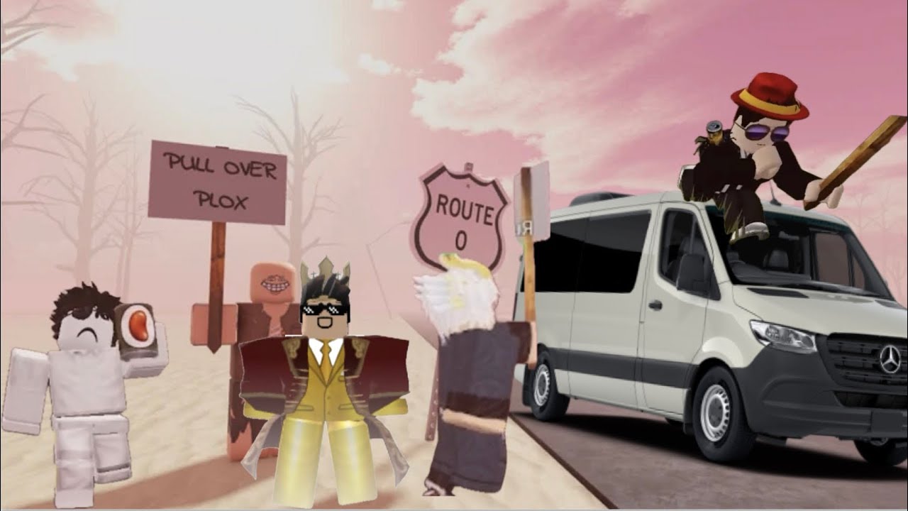 4 idiots play hitch a hike