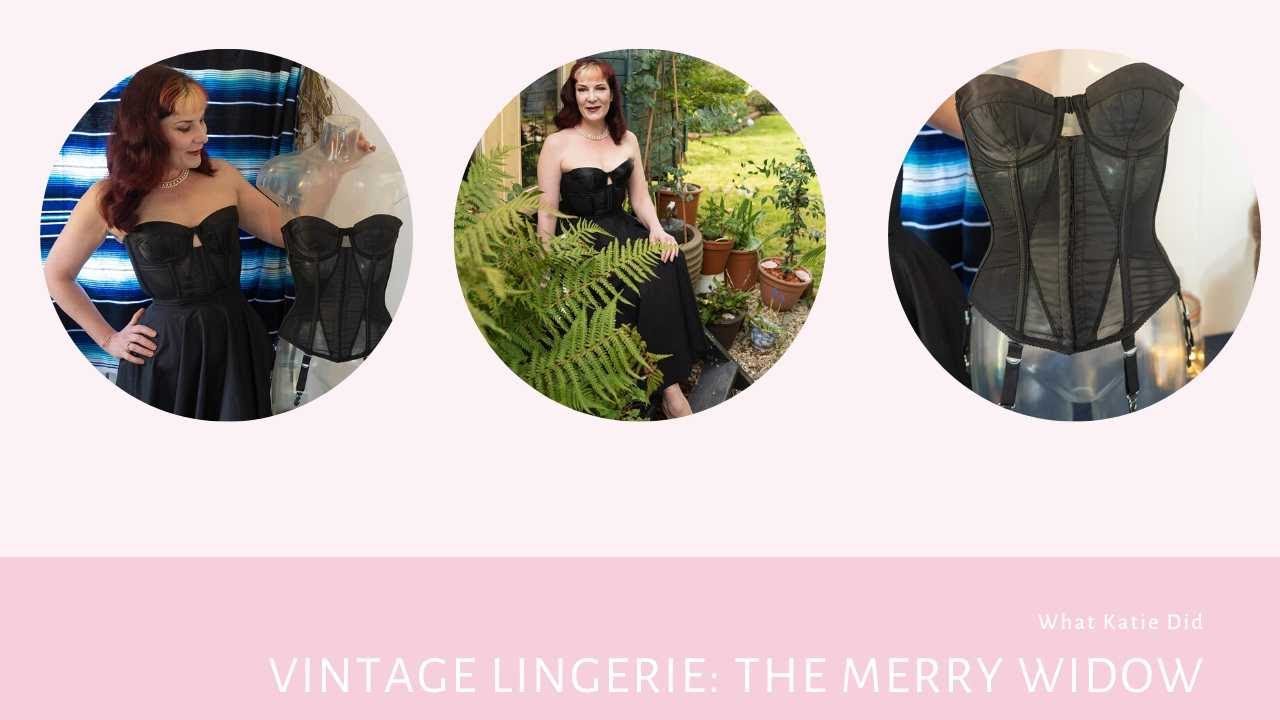 Vintage Lingerie  The Merry Widow