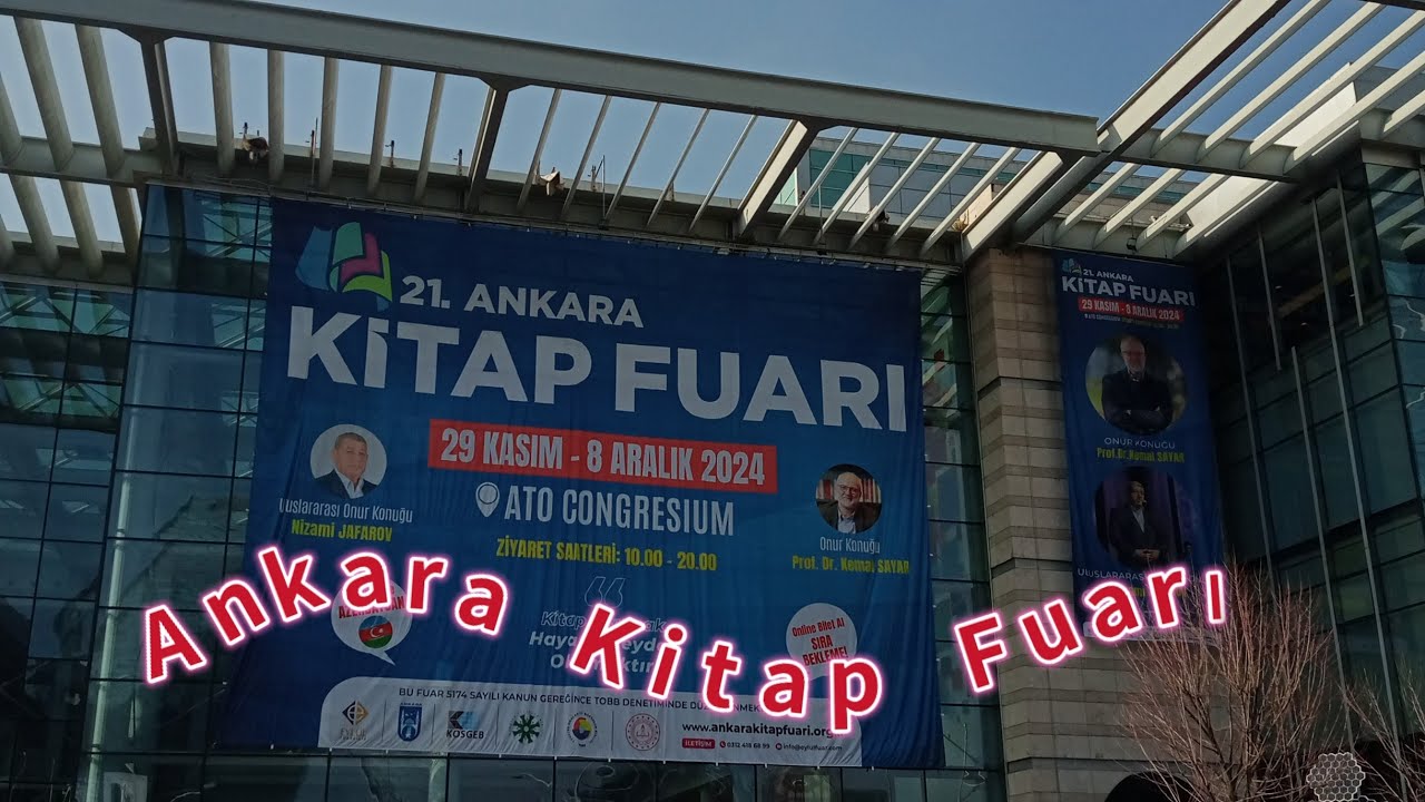 ✮⋆˙ 21. ANKARA KİTAP FUARI #kitapfuarı #ankara