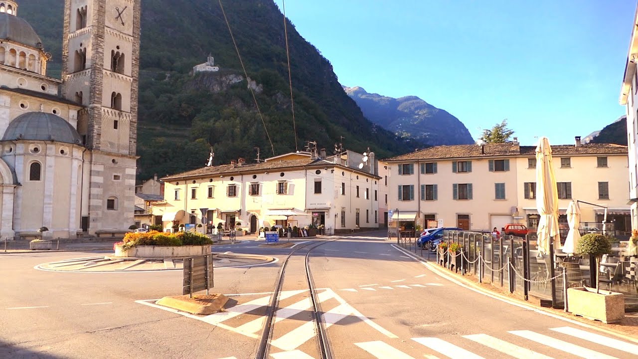 ★ 2x🎥 🇮🇹Tirano - 🇨🇭St. Moritz cab ride with rear view, Italy to Switzerland [10.2019]