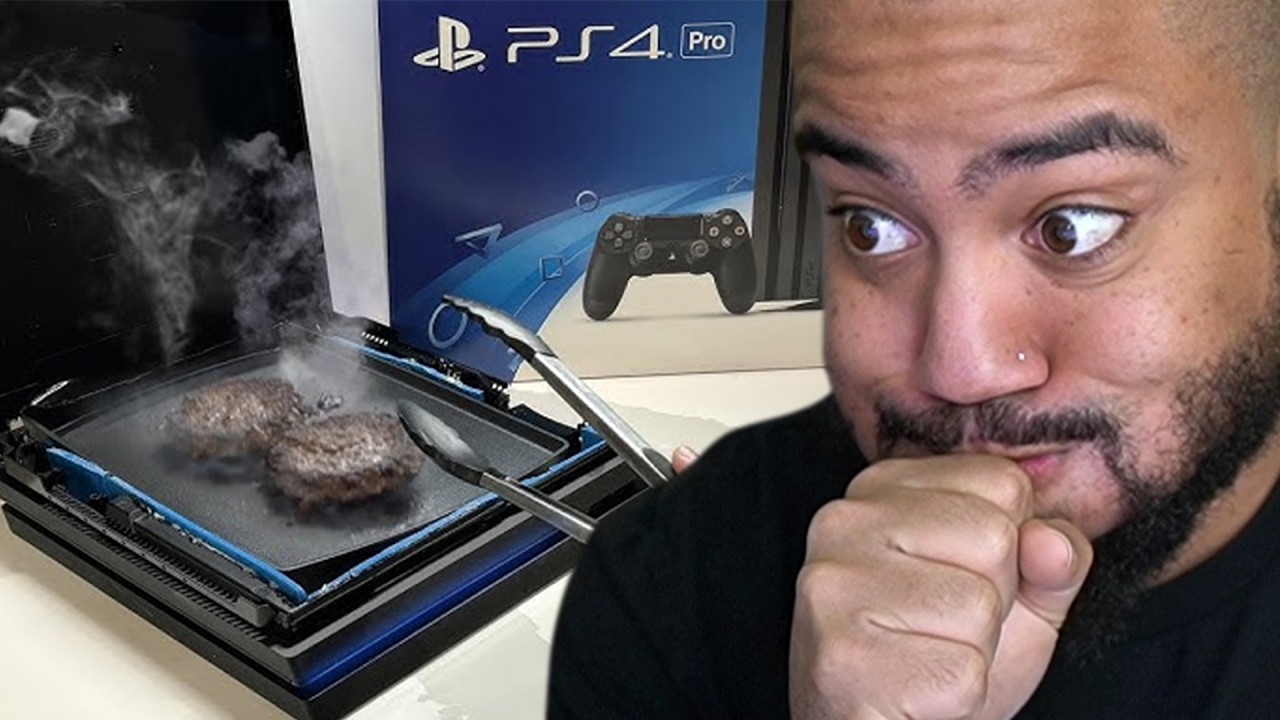 How to cook a BURGER on your PS4