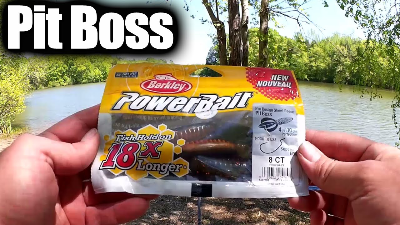 Bass Fishing with a Texas Rig & PowerBait Pit Boss (Beginner Tips)