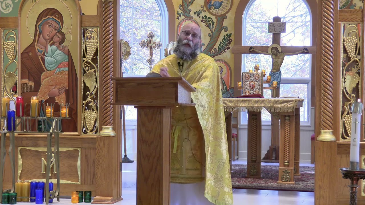 Homily for the Ninteeth Sunday After Pentecost (Nov 3, 2024) - Fr. Fred Shaheen
