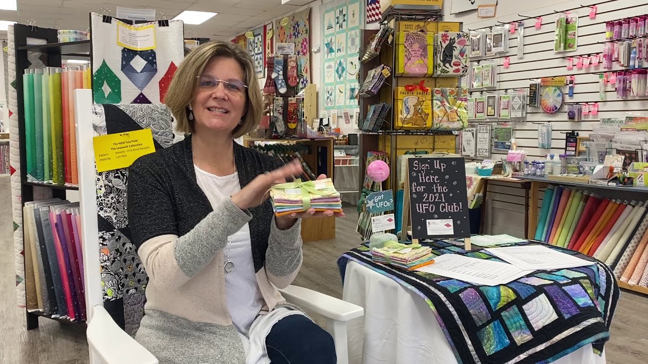 Cary Quilting Company, 1/15/21: UFO Club and Fat Quarter Friday