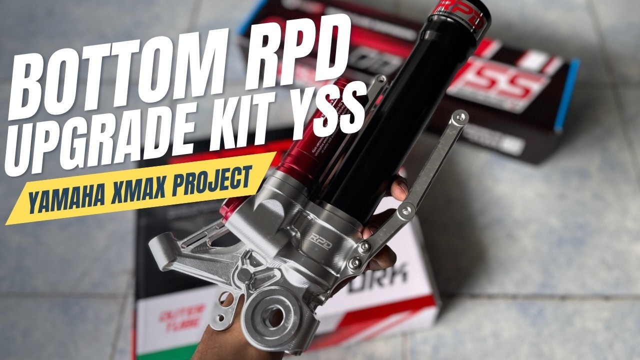 XMAX PROJECT ‼️Pasang Bottom Shock RPD & Upgrade Kit YSS