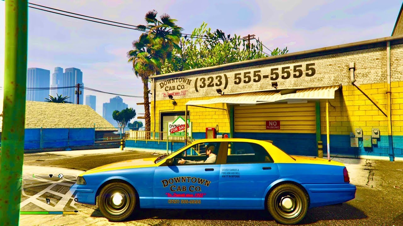 Michael become a taxi driver | Grand Theft Auto V