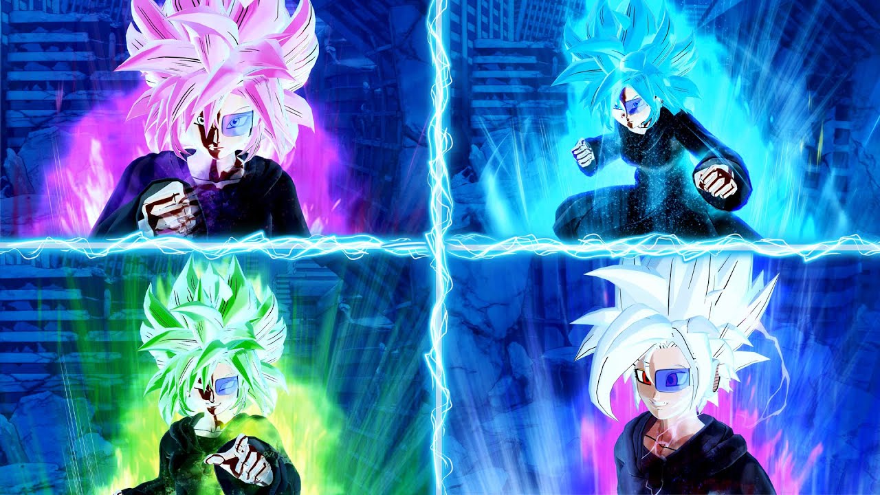 Female Version CAC Dragon Ball Legends Transformations -  Dragon Ball Xenoverse 2 Mods