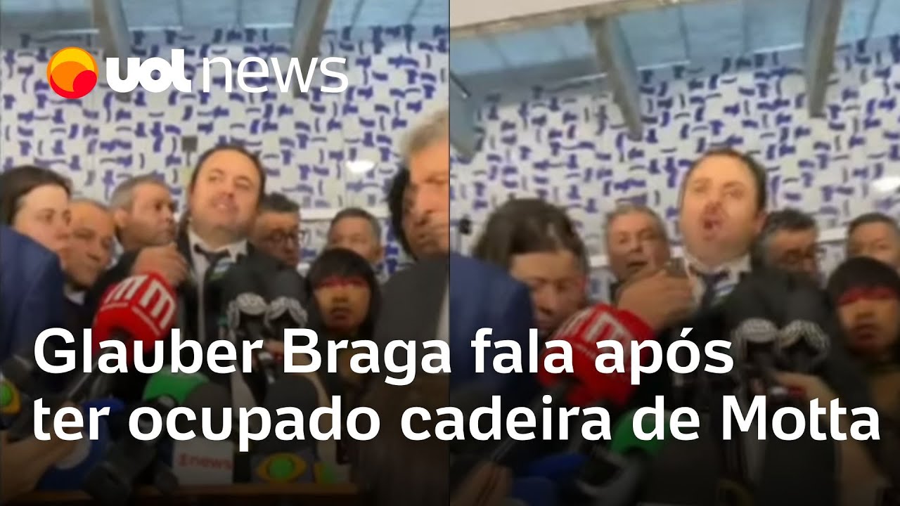 Glauber Braga ap&oacute;s ocupar cadeira de Motta: 