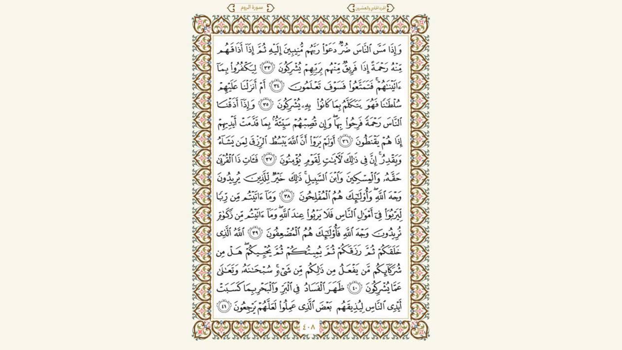 سورة الروم | القارئ ميثم التمار