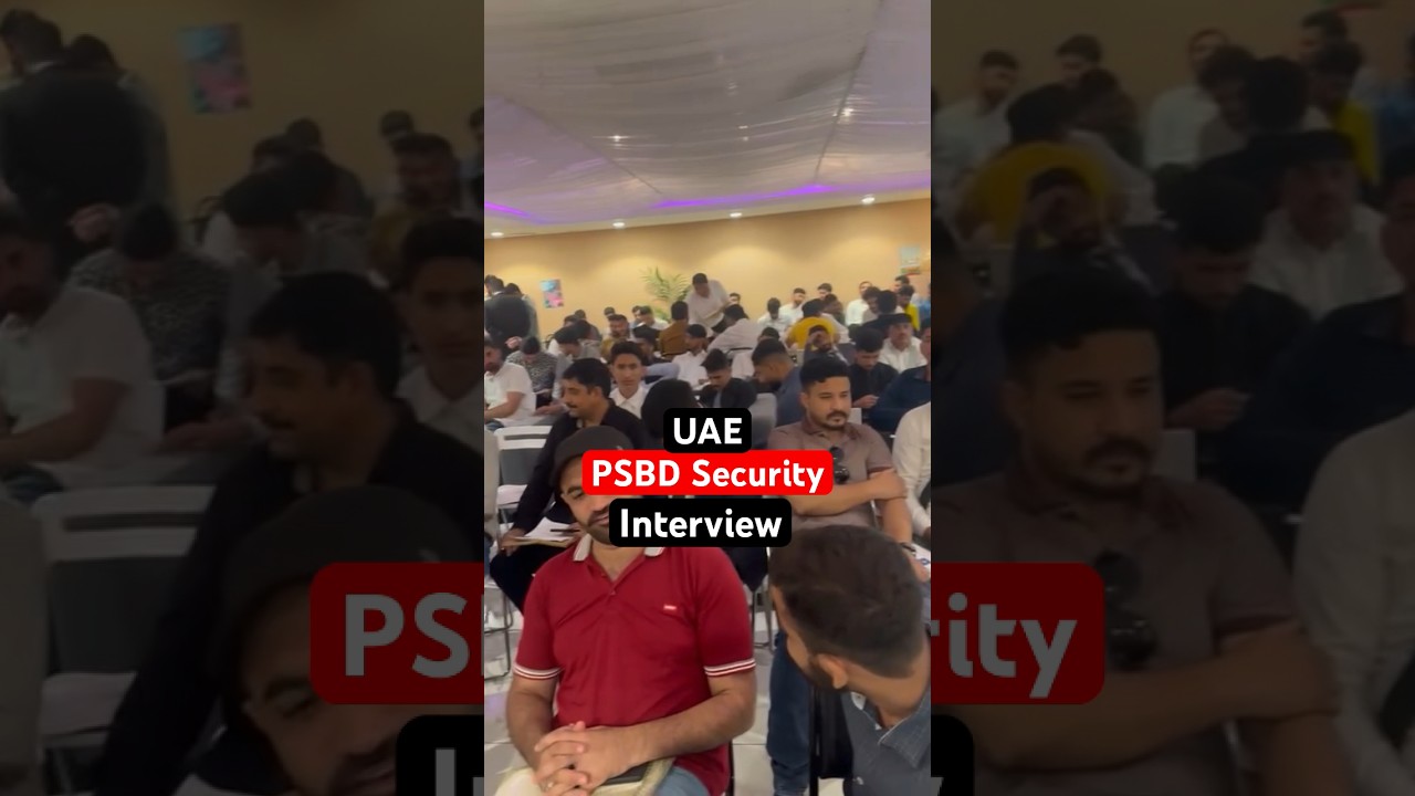 PSBD security guard interview #shorts