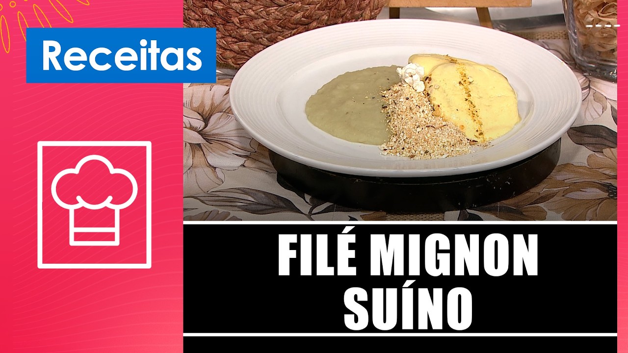 Aprenda filé mignon suíno com o chef Ruann Bravo – 12/03/26