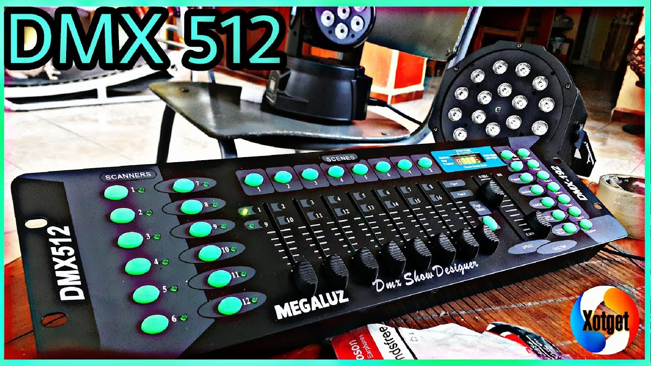 funciones de un DMX 512 / componentes.