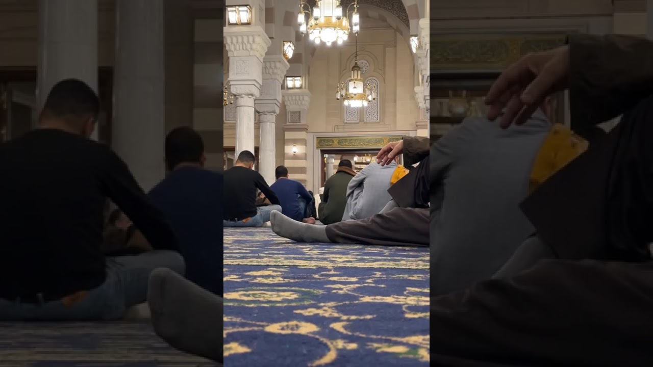 آخر جمعة في رمضان .. ابتهالات وتواشيح تملأ أجواء مسجد السيدة زينب قبل الصلاة