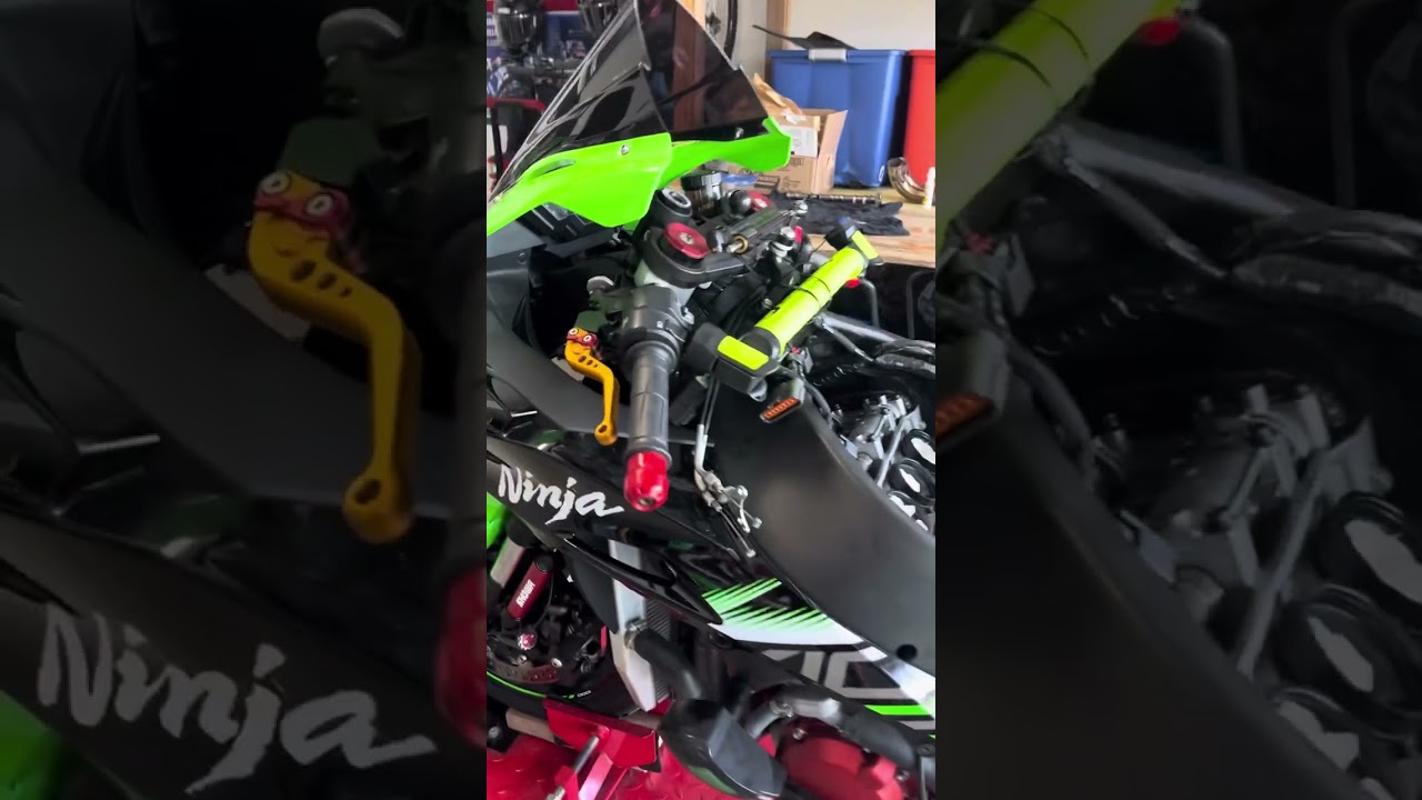 Kawasaki racing intake cam install on ZX 10