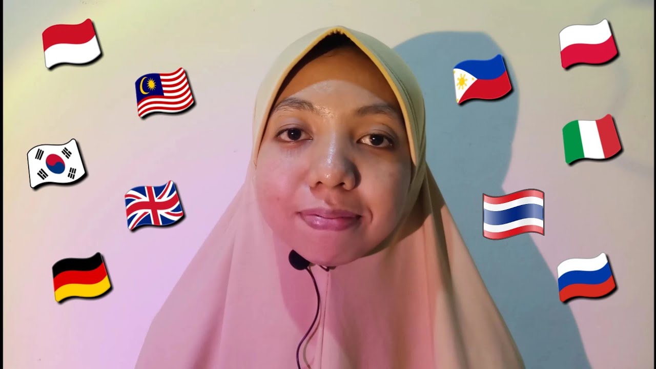ASMR Whispering RELAX in 10 Different Languages