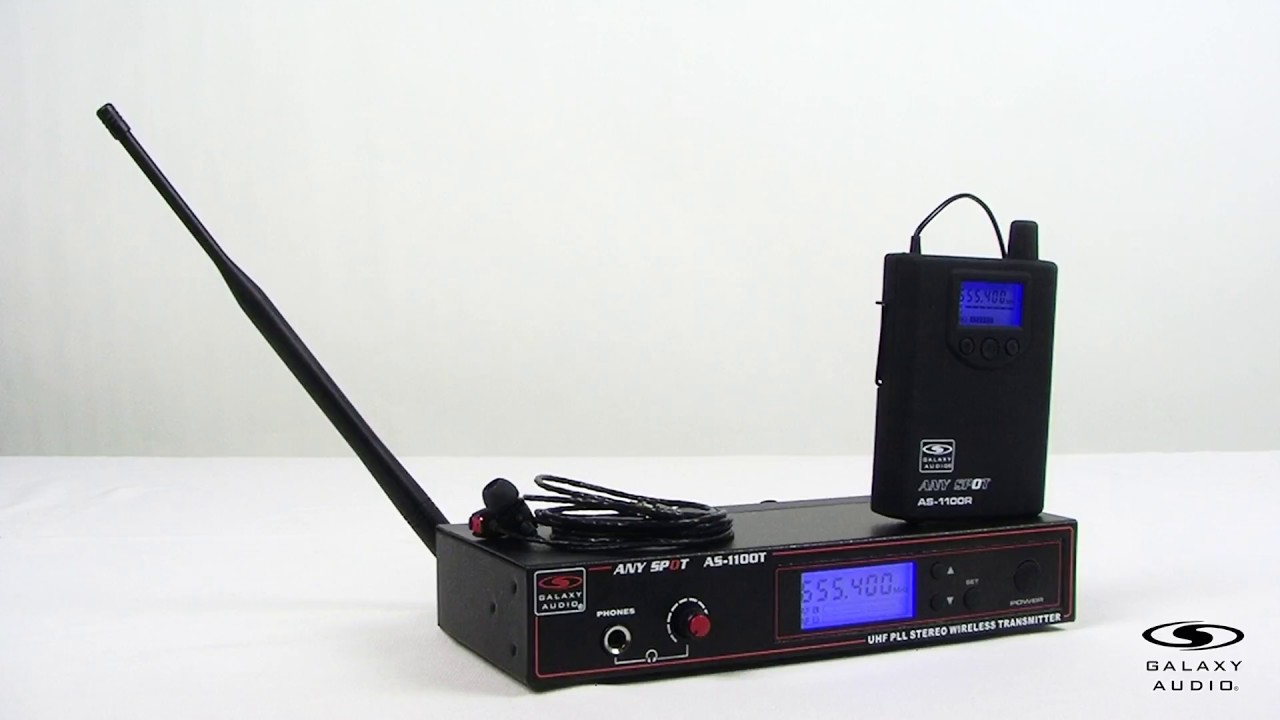 Unboxing the Galaxy Audio AS-1100 Wireless Personal Monitor System