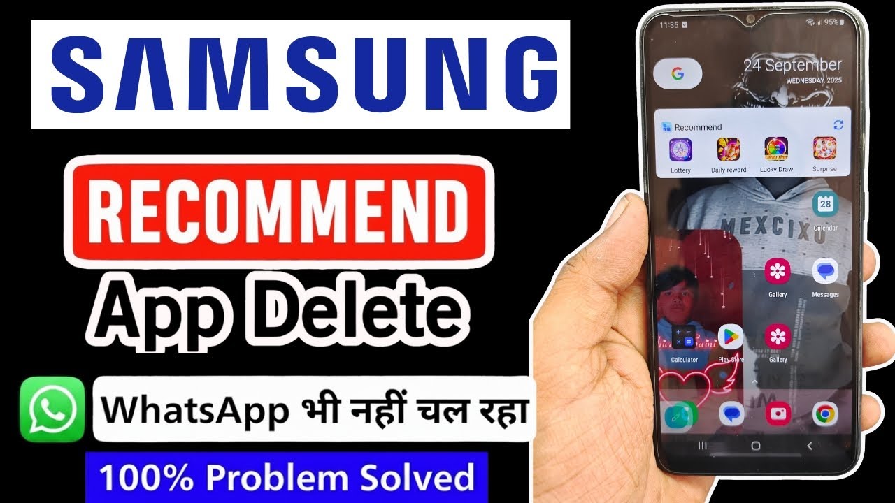 Samsung recommend app delete // Samsung recommend app remove // Recommend app kaise delete kare
