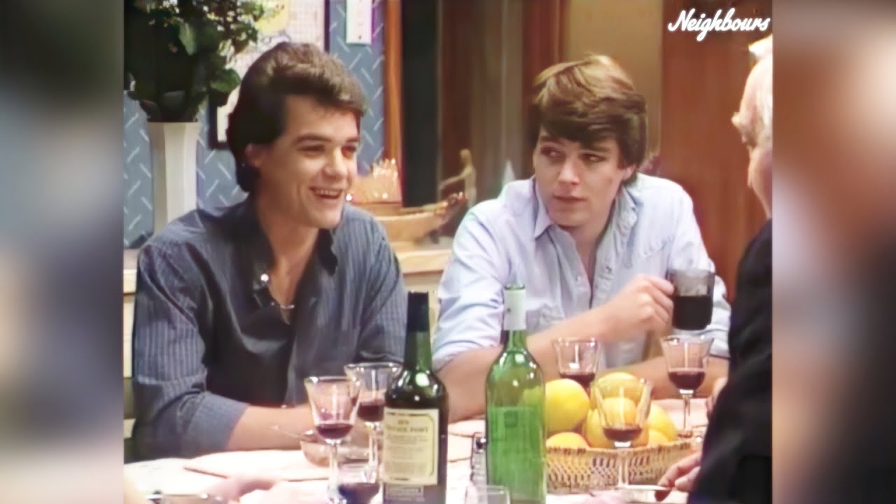 Remember when Dominik Diamond was a guest writer for Neighbours?